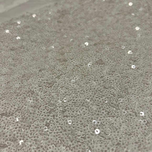 Revolve Samba Gown in White Sequin - Picture 7 of 12